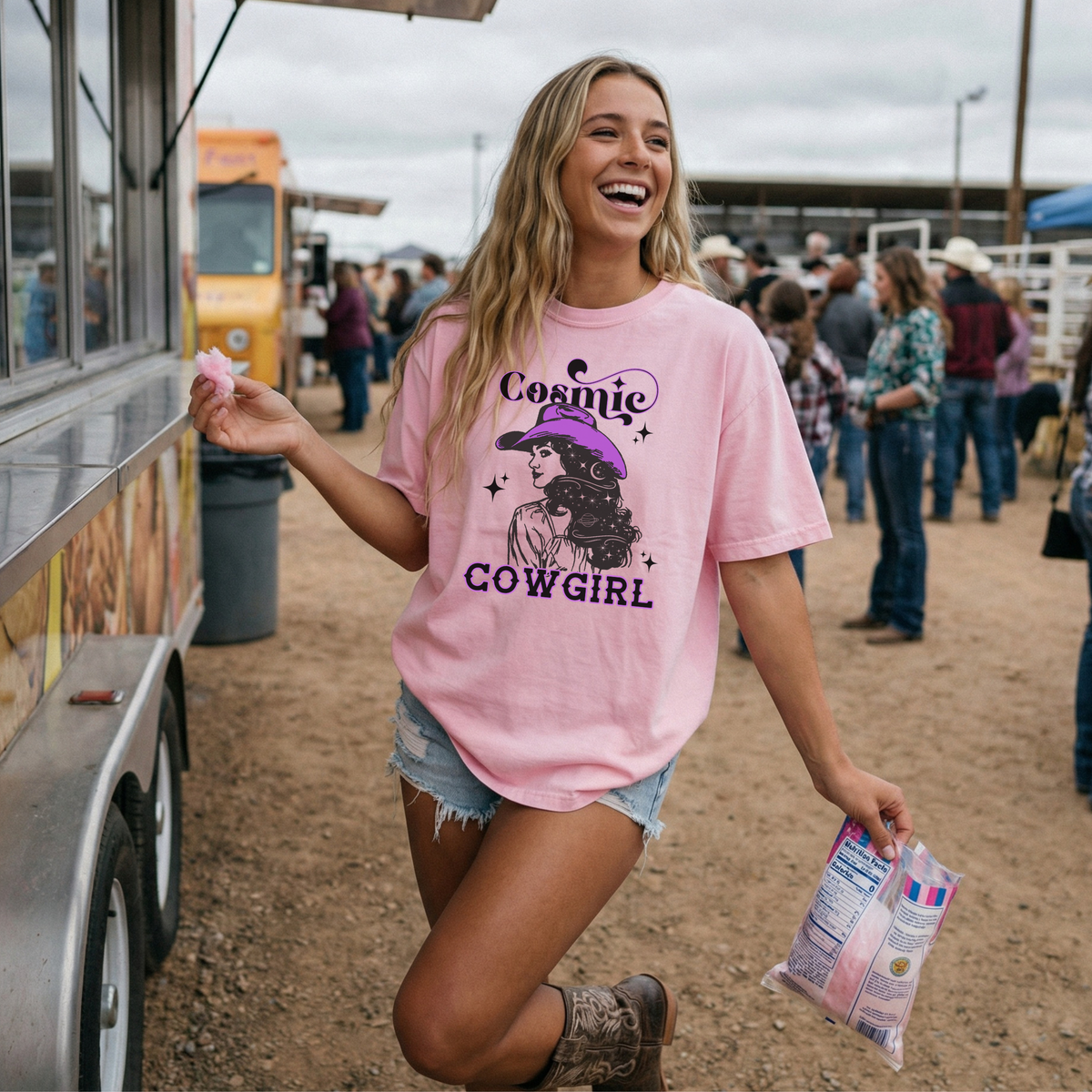 Cosmic Cowgirl Tee