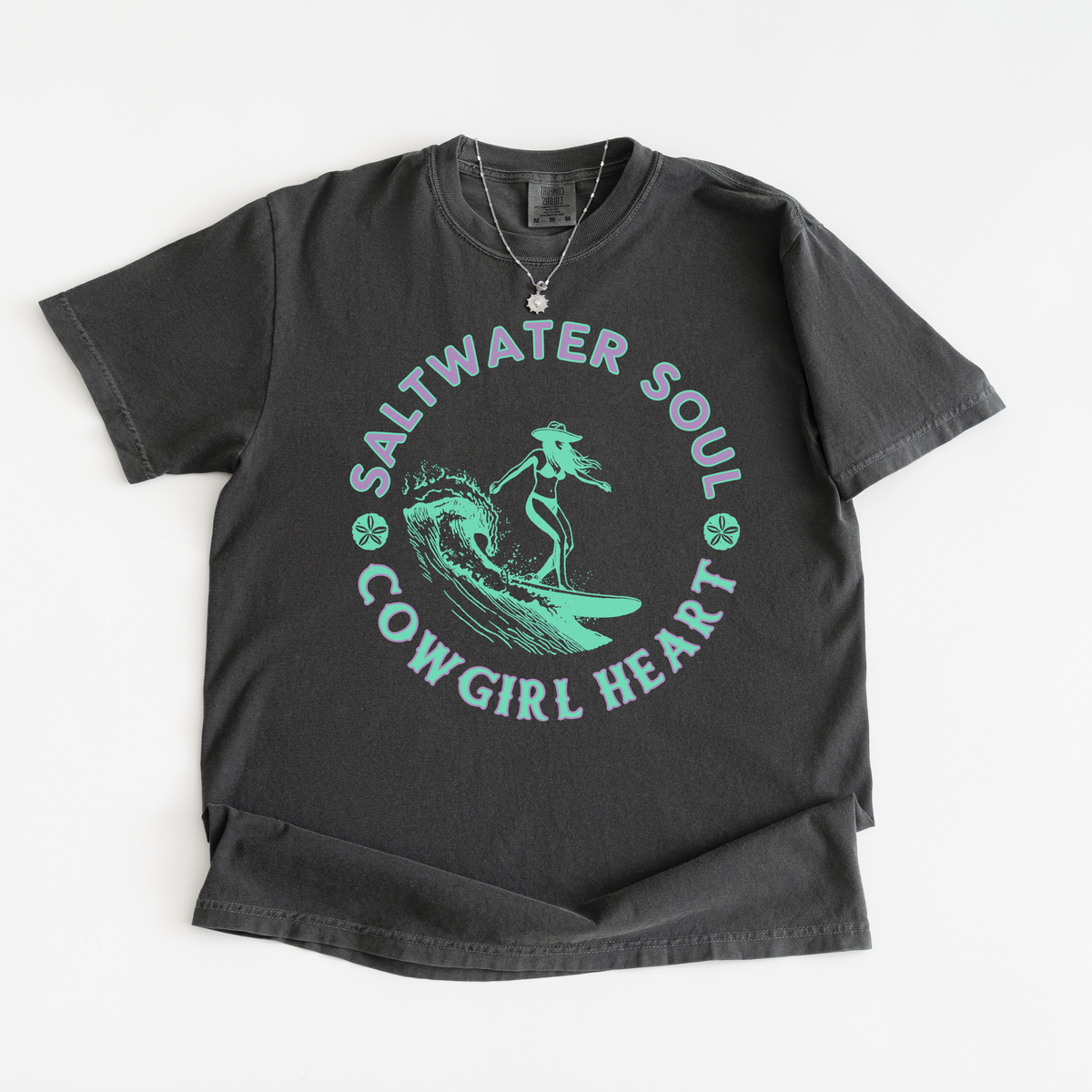Saltwater Soul Cowgirl Heart Women's Tee