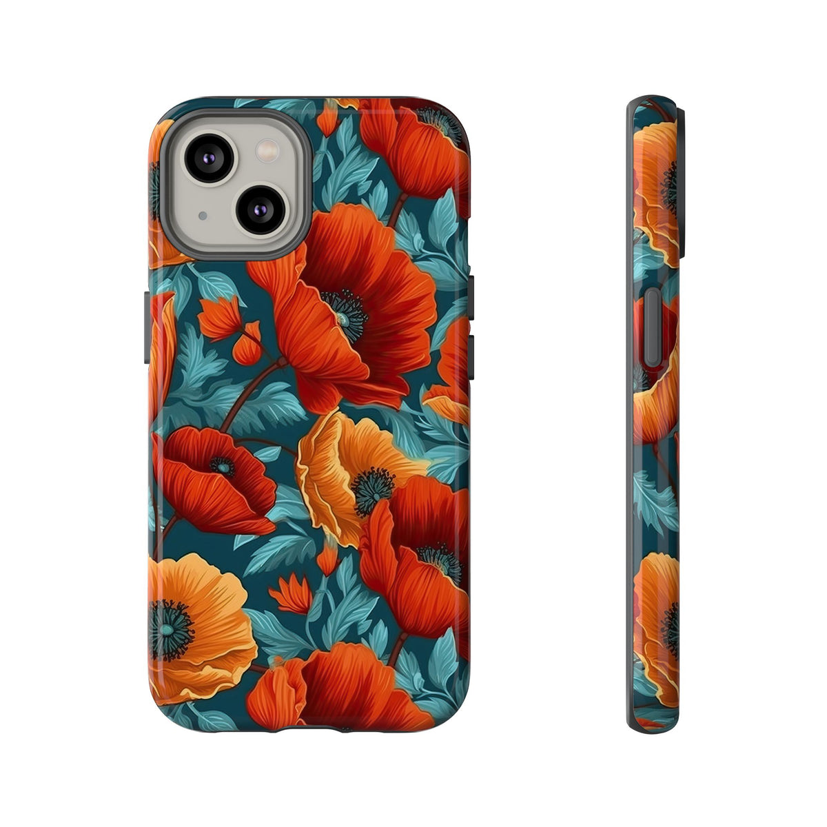 Fall Florals Tough Phone Case