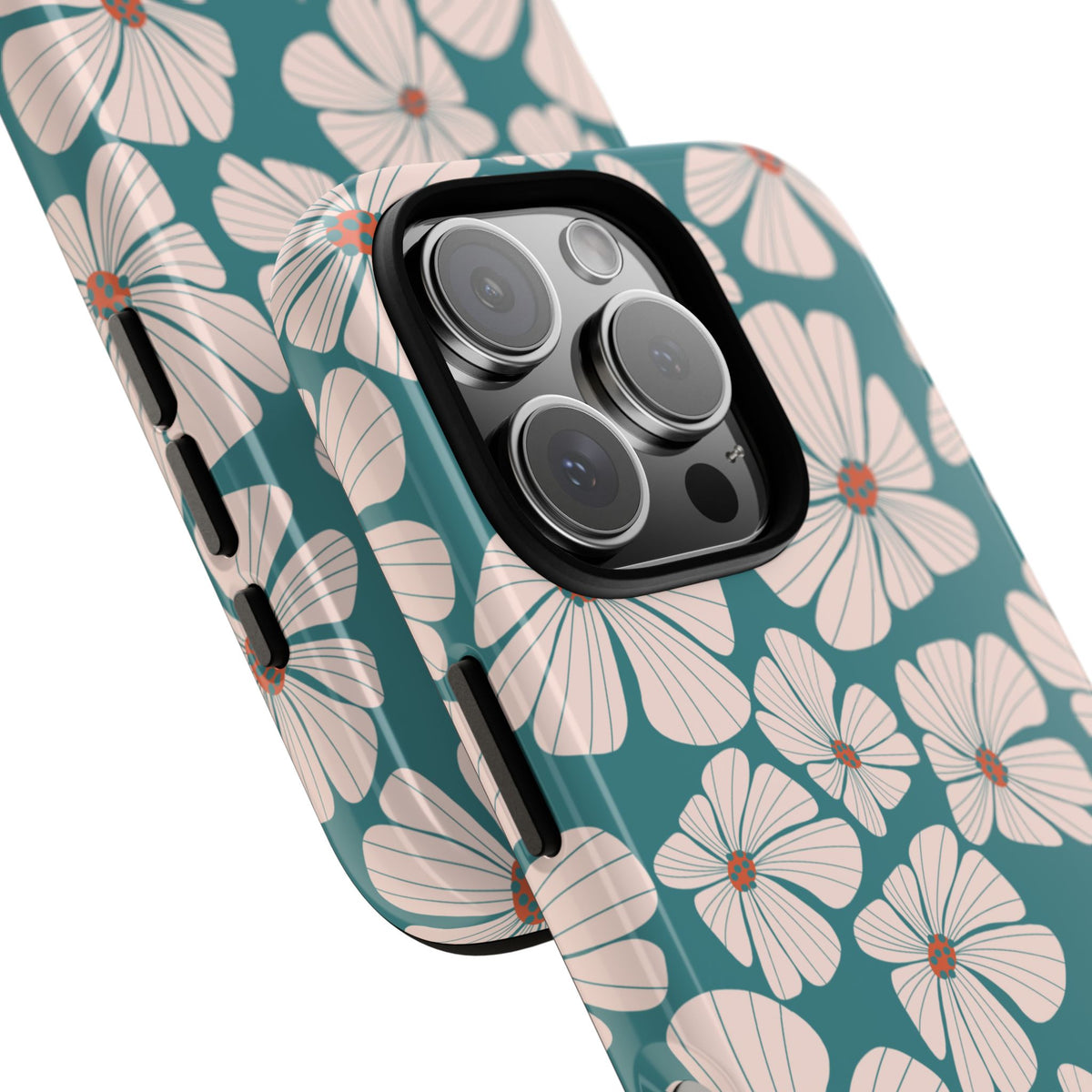 Retro Bloom Tough Phone Case
