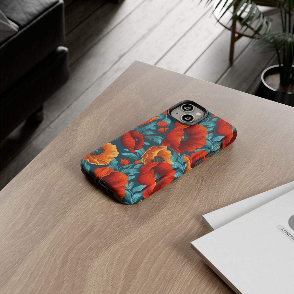 Fall Florals Tough Phone Case