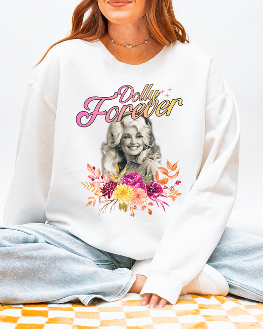 Dolly Forever Floral Cozy Sweatshirt