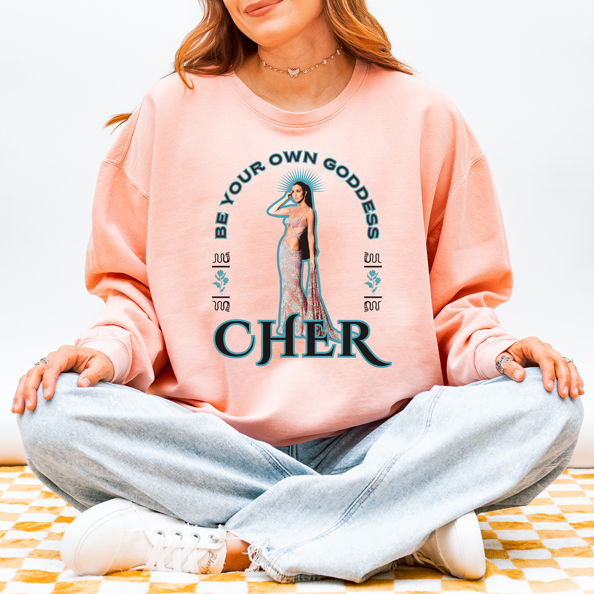 Cher Goddess Cozy Sweatshirt