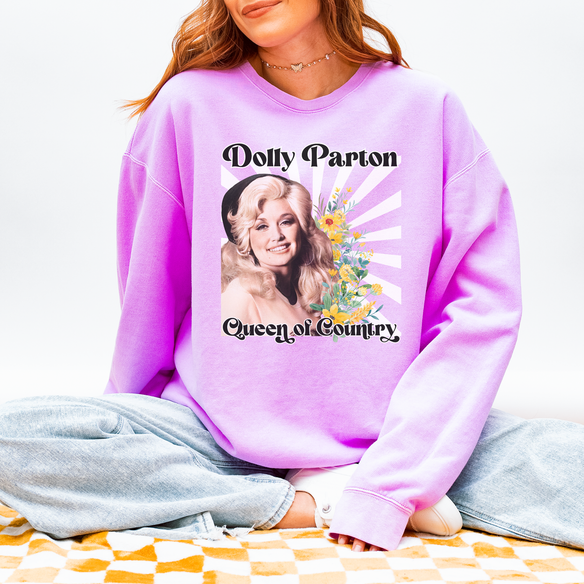 Dolly Parton Queen of Country Sweatshirt