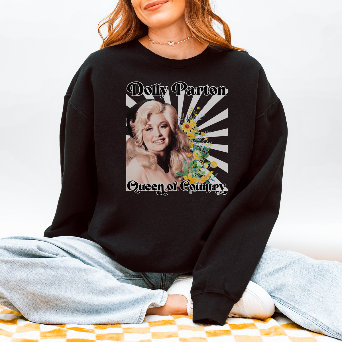 Dolly Parton Queen of Country Sweatshirt