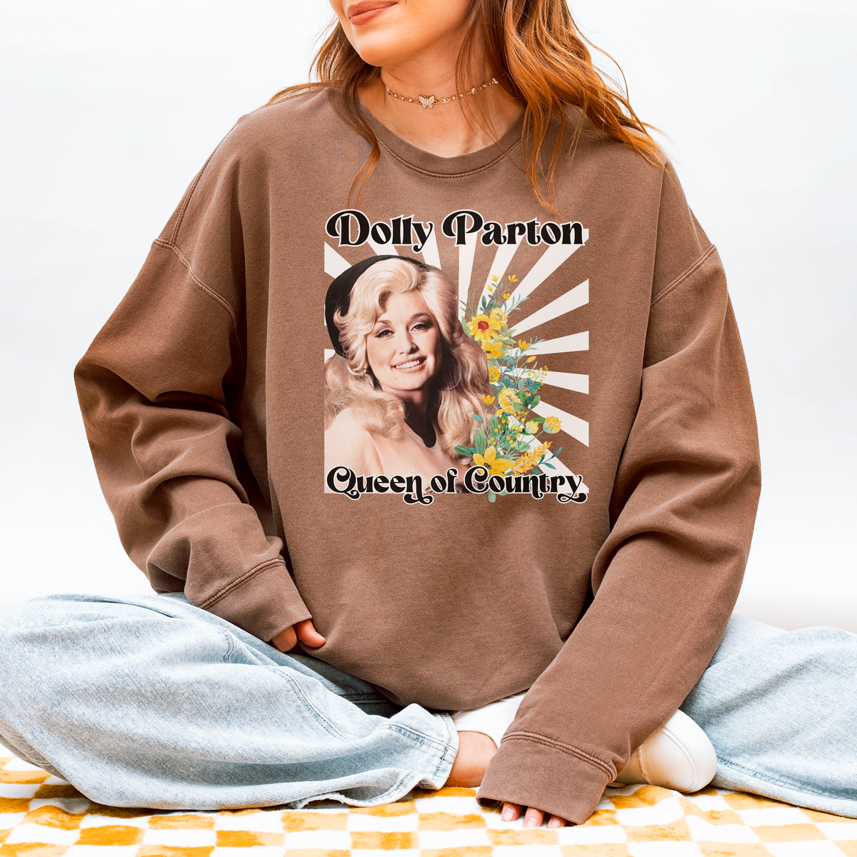 Dolly Parton Queen of Country Sweatshirt