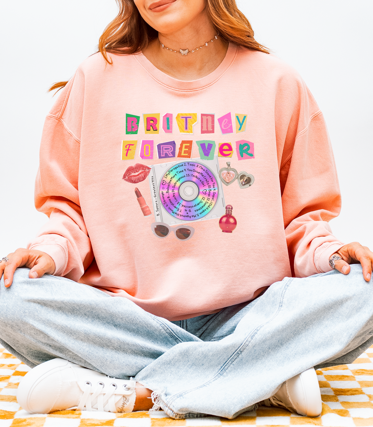 Britney Forever Crewneck Sweatshirt