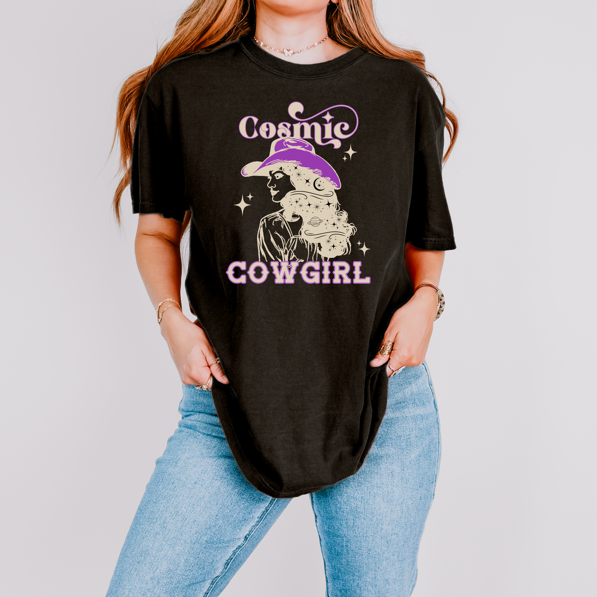 Cosmic Cowgirl Tee