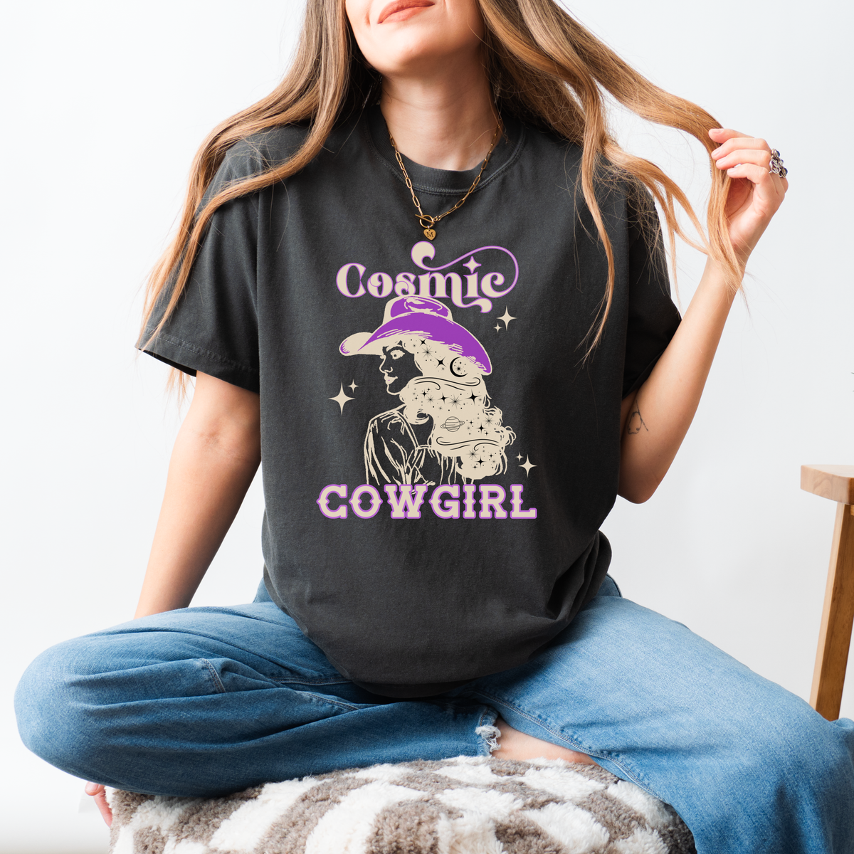 Cosmic Cowgirl Tee