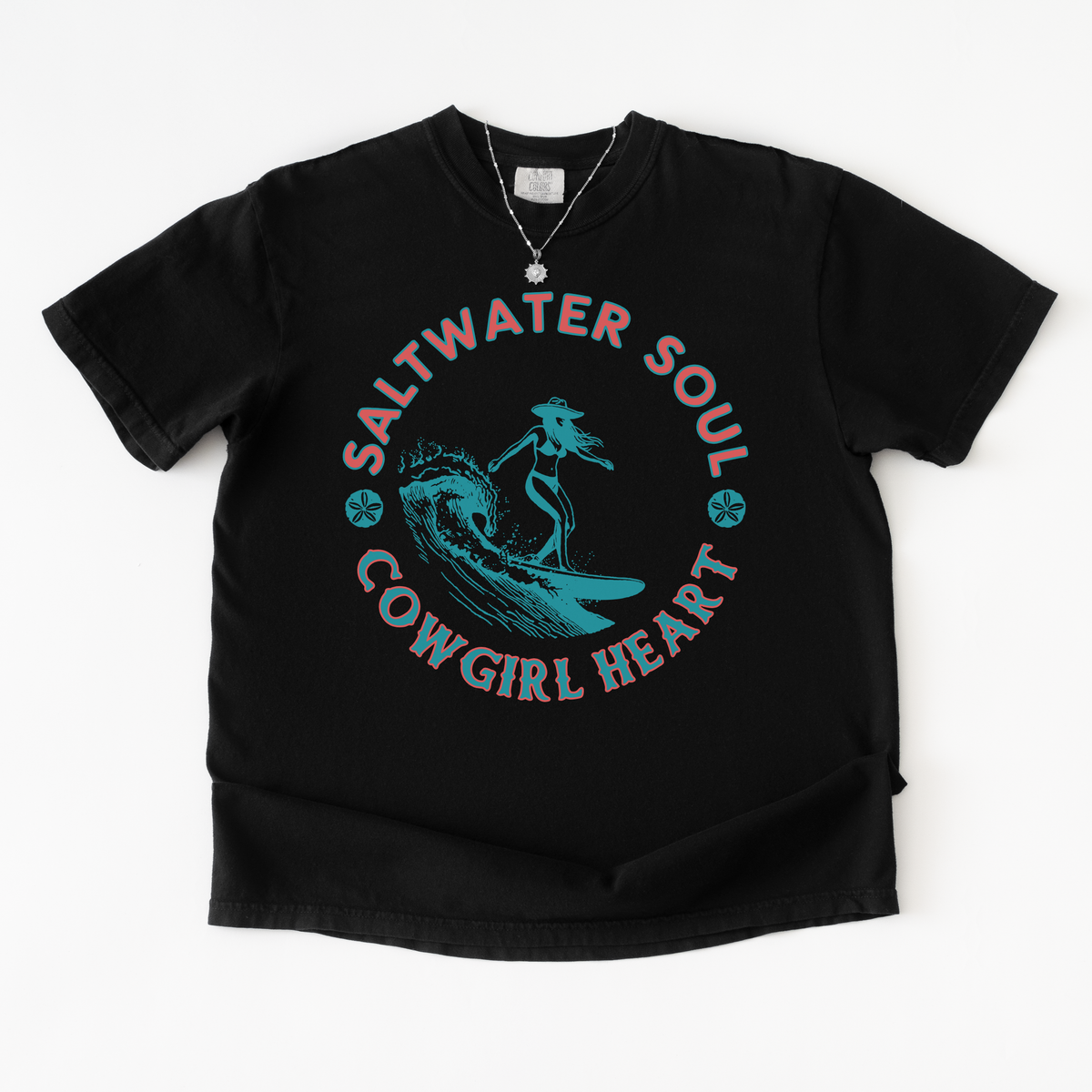Saltwater Soul Cowgirl Heart Women's Tee