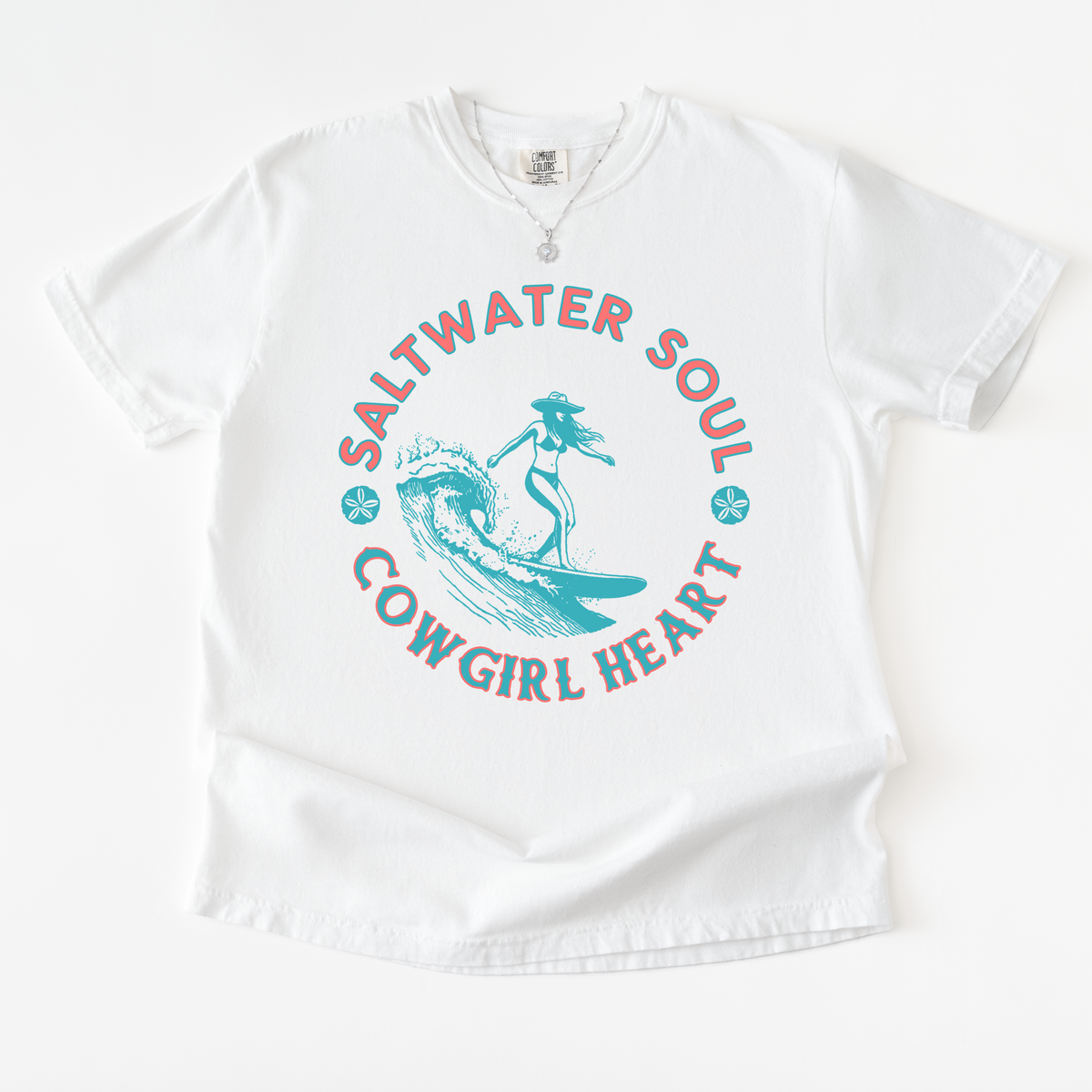 Saltwater Soul Cowgirl Heart Women's Tee