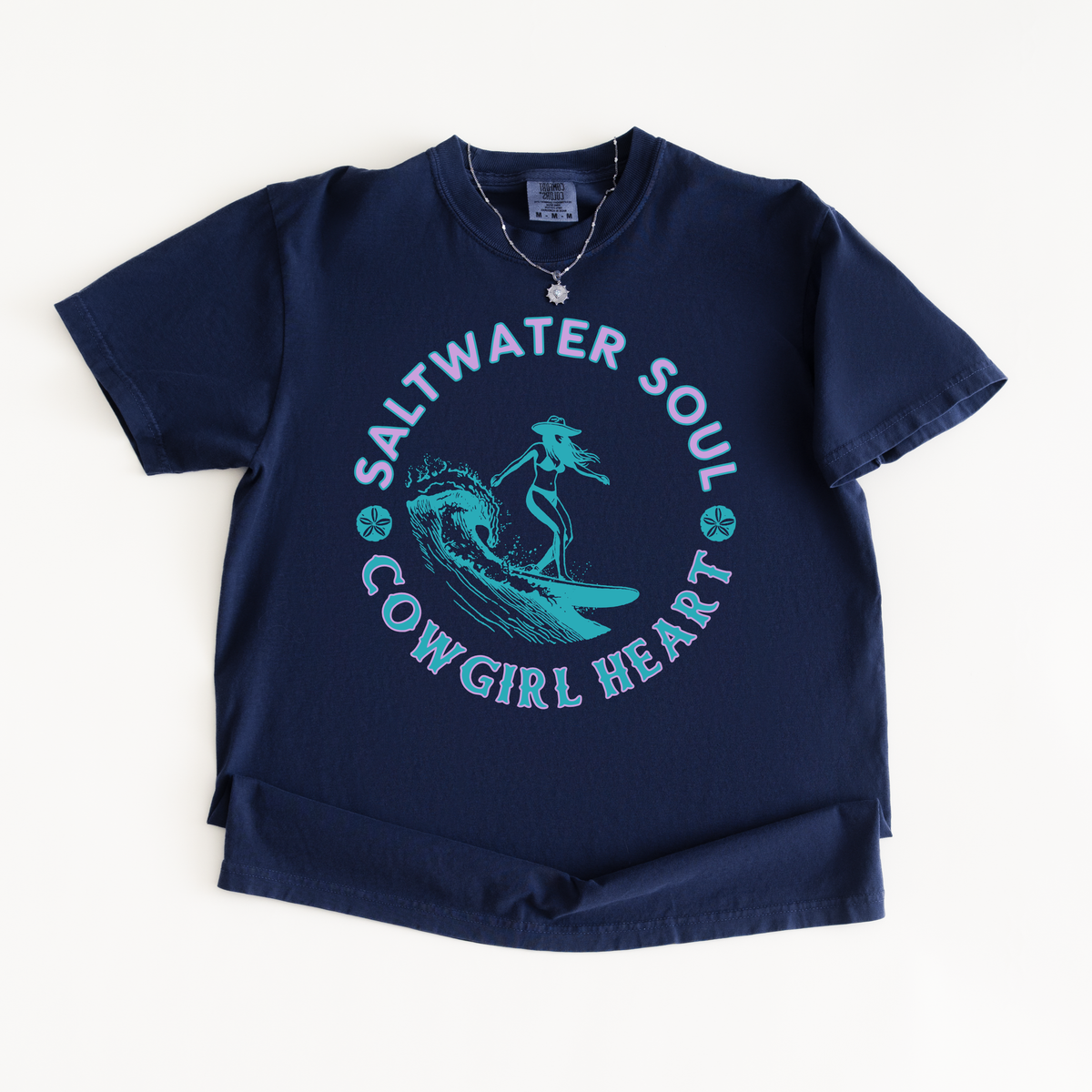 Saltwater Soul Cowgirl Heart Women's Tee