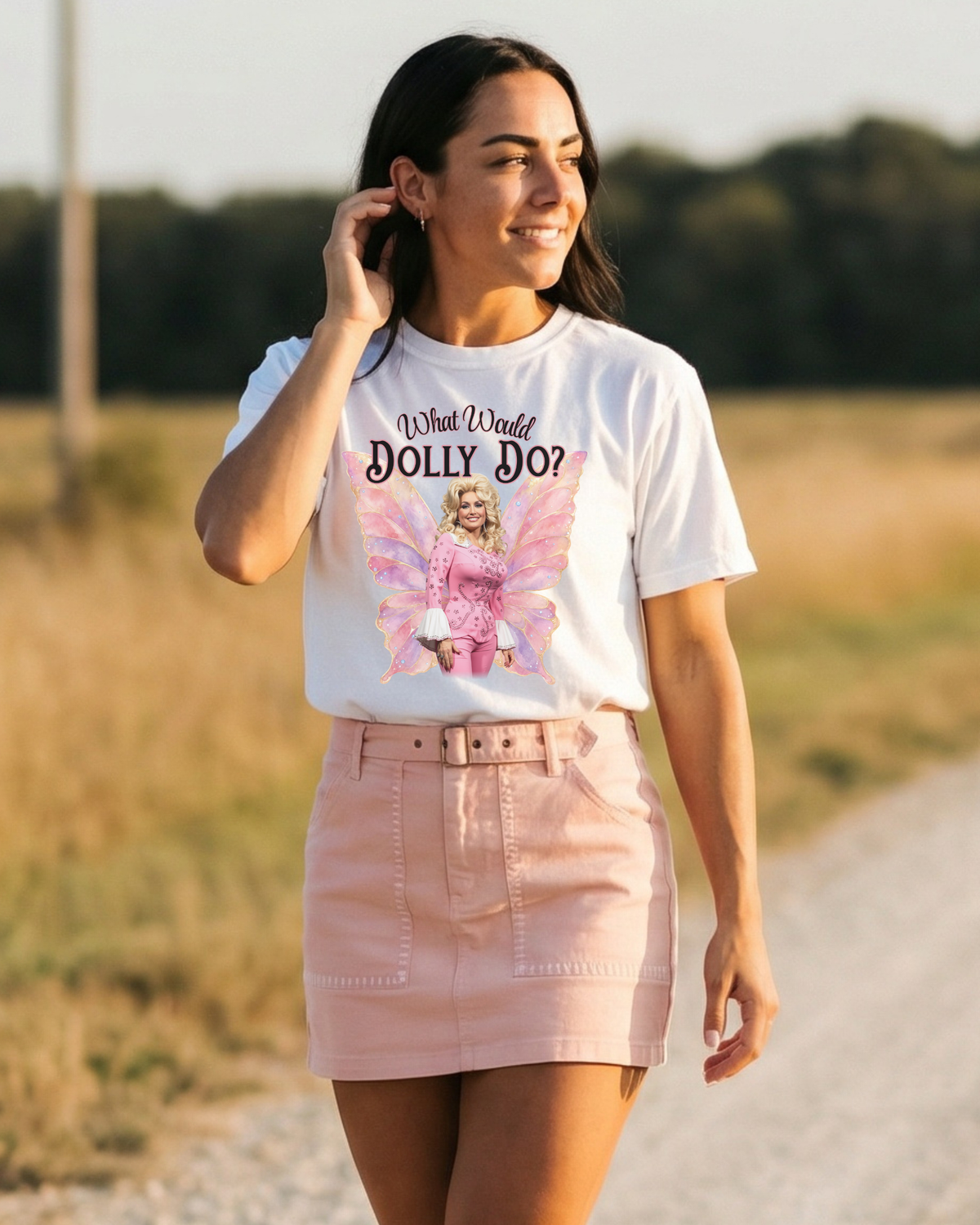 What Would Dolly Do? Tee