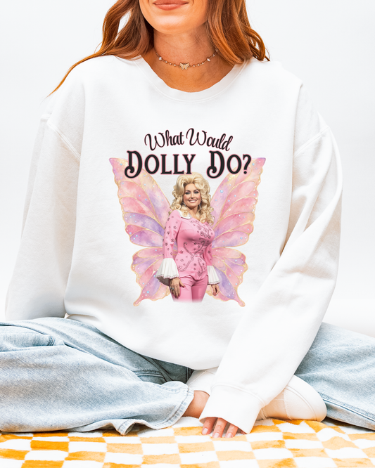 What Would Dolly Do? Cozy Crewneck
