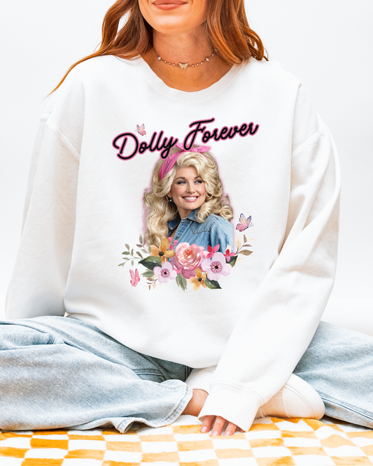Dolly Forever Butterfly Cozy Sweatshirt