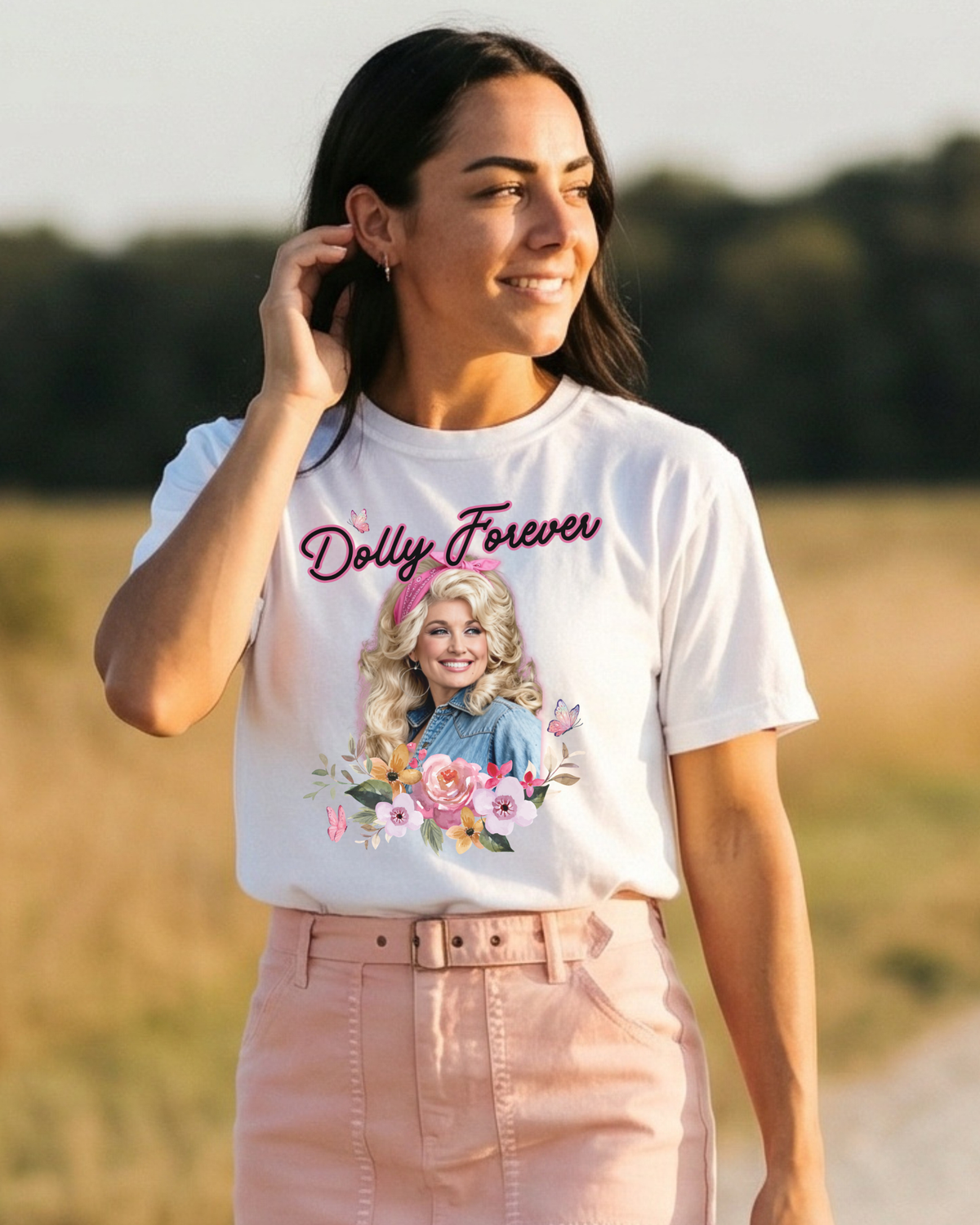 Dolly Forever Butterfly Tee