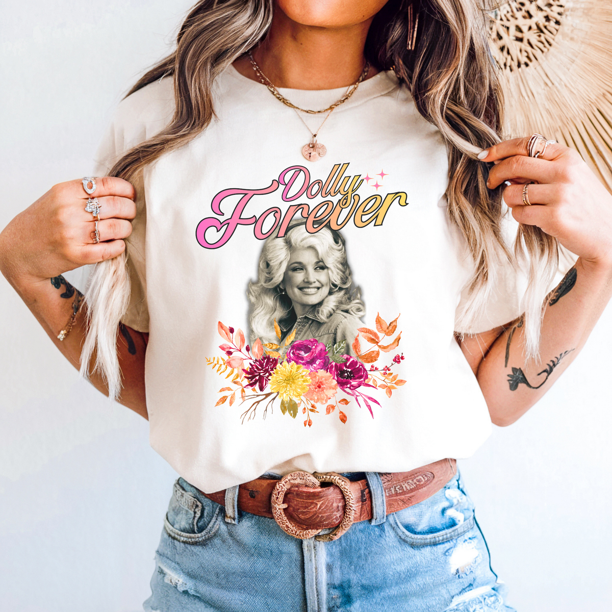 Dolly Forever Floral Tee