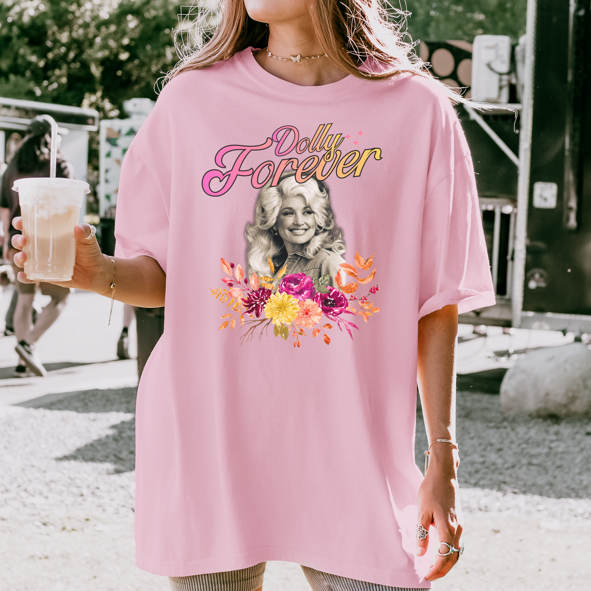 Dolly Forever Floral Tee