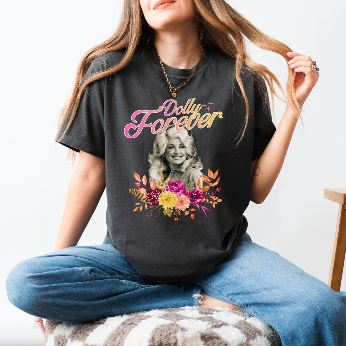 Dolly Forever Floral Tee