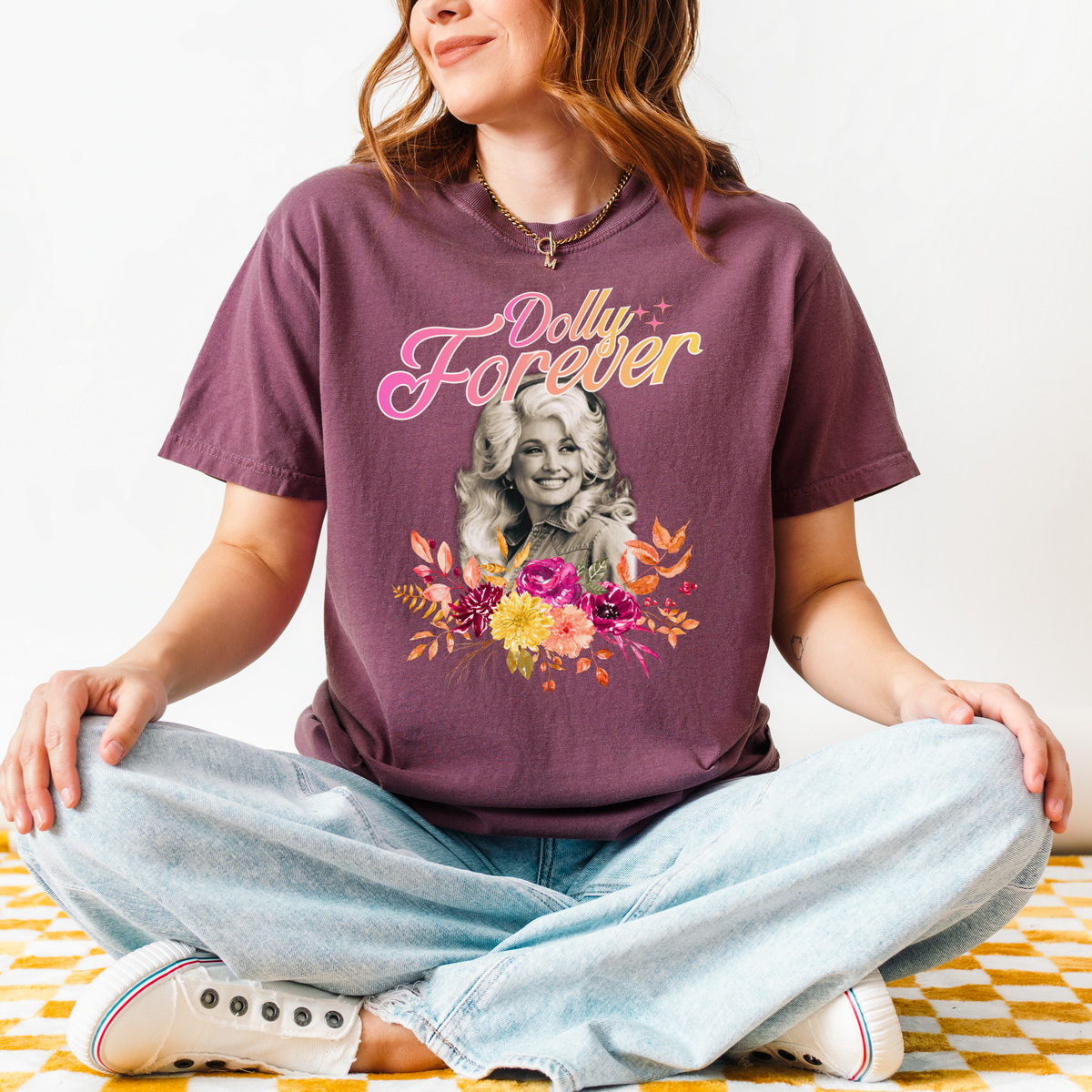 Dolly Forever Floral Tee