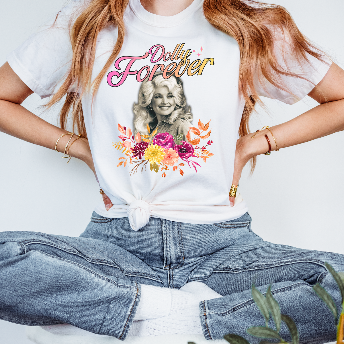 Dolly Forever Floral Tee