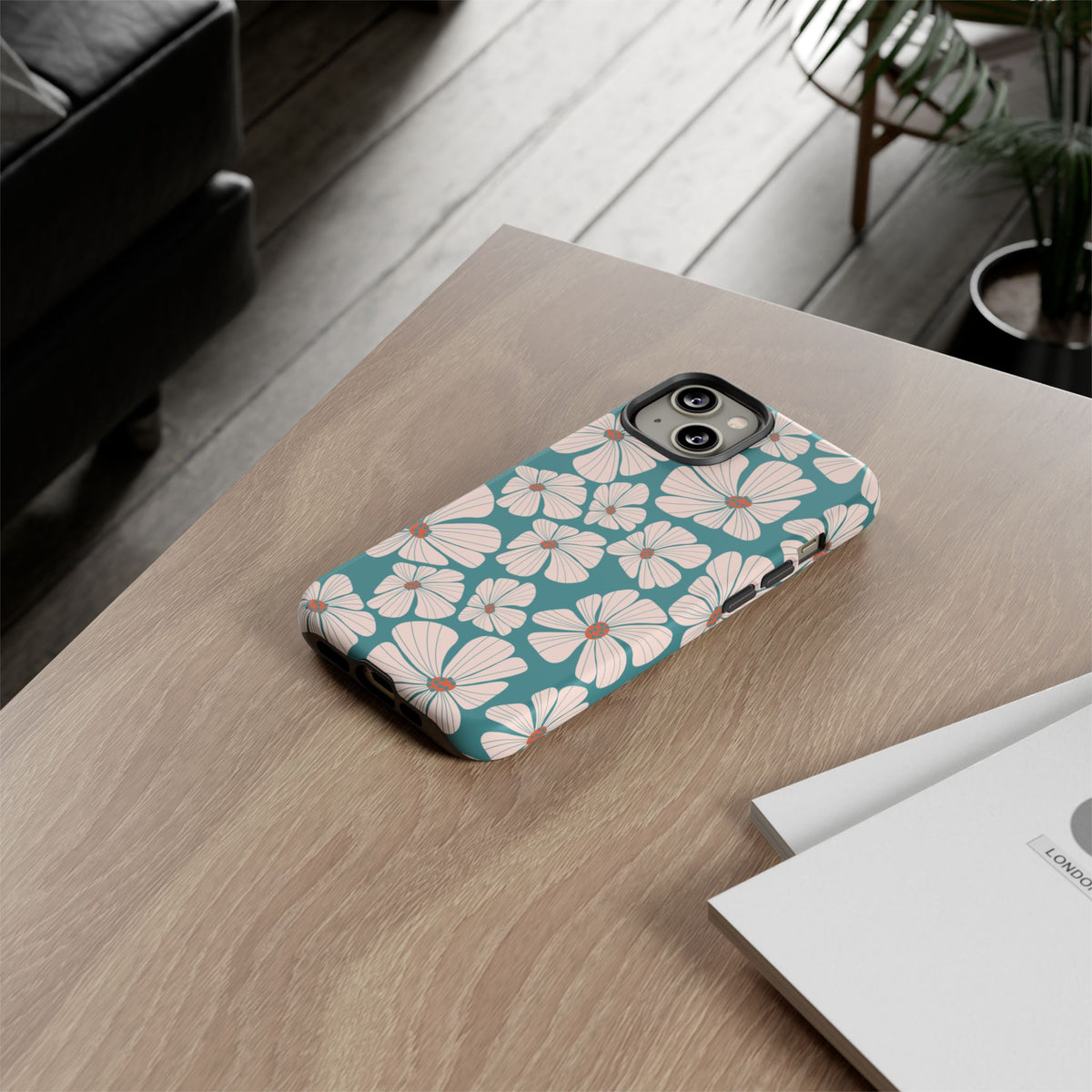 Retro Bloom Tough Phone Case