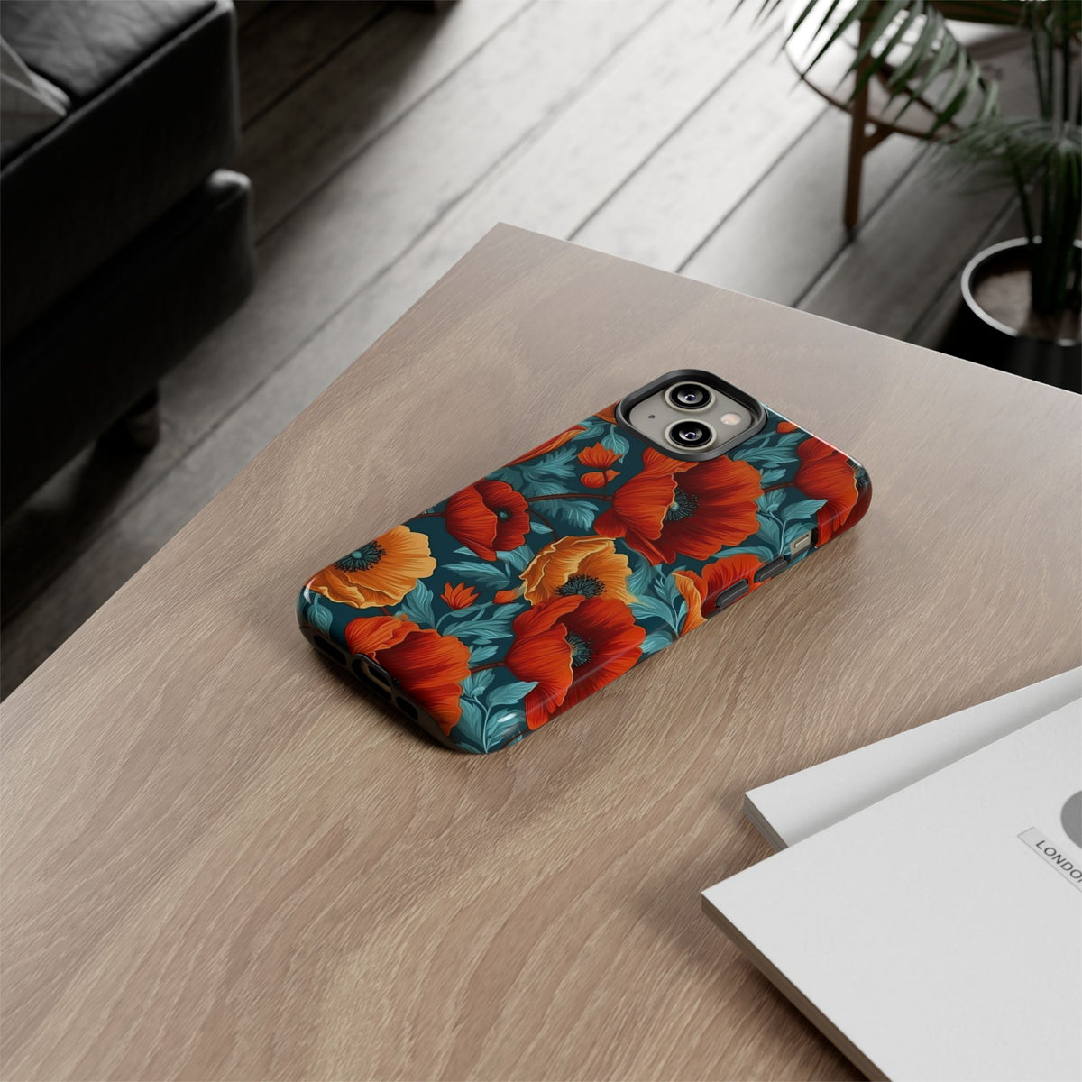 Fall Florals Tough Phone Case