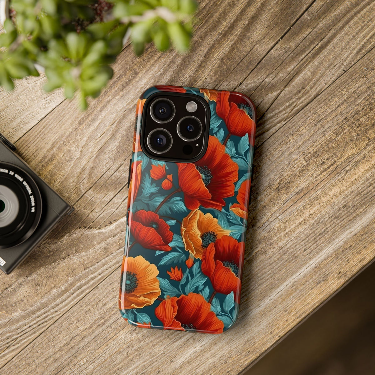 Fall Florals Tough Phone Case