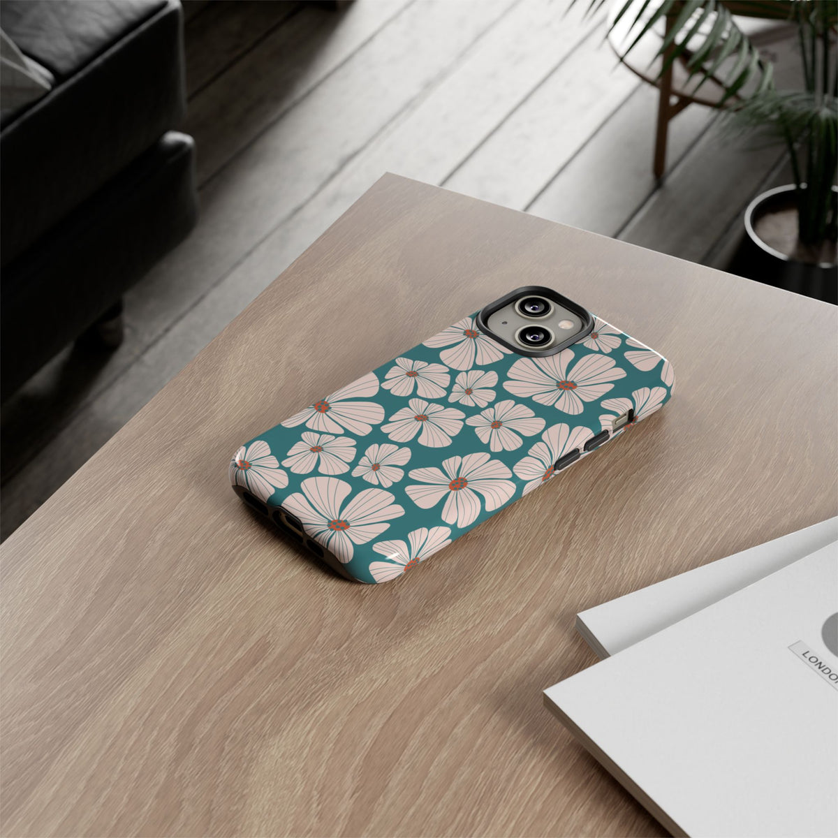 Retro Bloom Tough Phone Case
