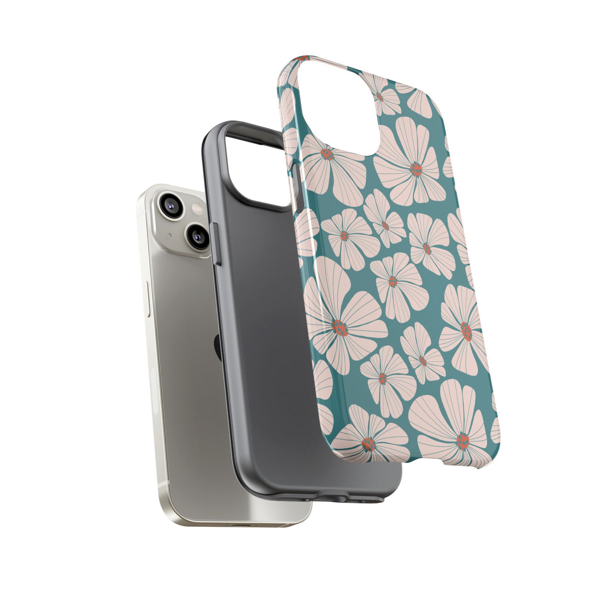 Retro Bloom Tough Phone Case